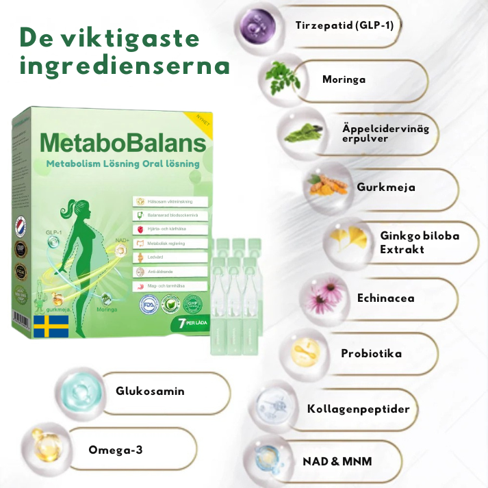 MetaboBalans | Metabolism Oral lösning