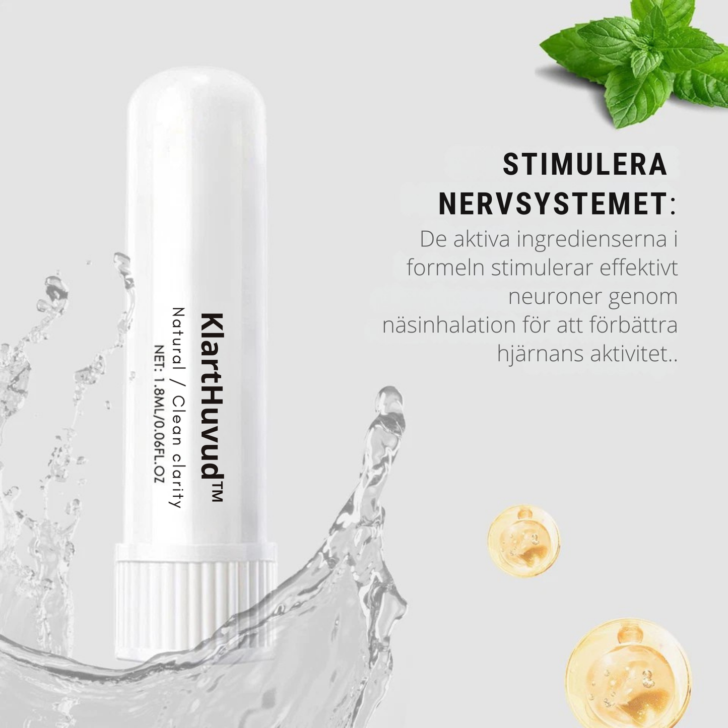 Klarthuvud – Naturlig boost för minne och koncentration