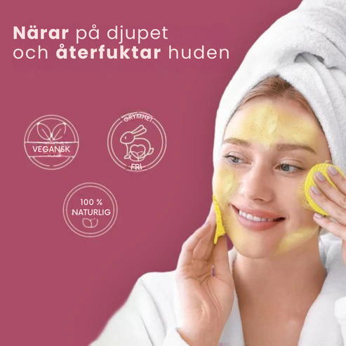Soloria - Ljusande pads med gurkmeja och kojinsyra