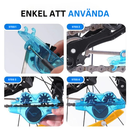 KedjeRen™ | En ren kedja på en minut, utan smutsiga händer