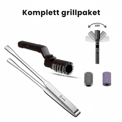 Grillrens pro™ | Trådlös elektrisk grillrengörare