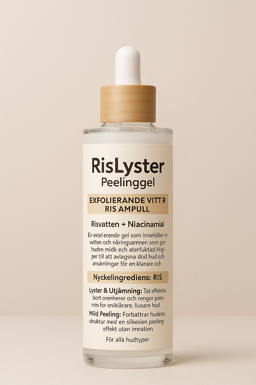 RisLyster | Peelinggel - 80ml
