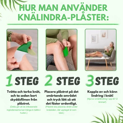 KnäLindra - Örtplåster för knäsmärta