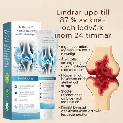 FriRörelse™ - Naturlig ledkräm med hyaluronsyra