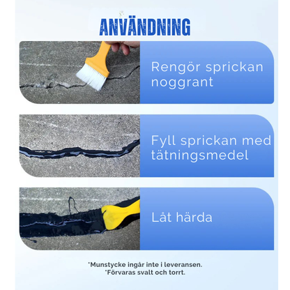 SprickFix™ | Högpresterande tätningsmedel för sprickor i betong