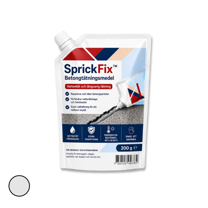 SprickFix™ | Högpresterande tätningsmedel för sprickor i betong
