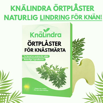 KnäLindra - Örtplåster för knäsmärta