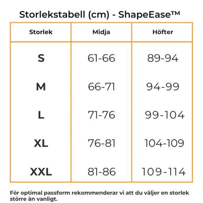 ShapeEase™ | 6-Pack Höga Midjetrosor med Formande Effekt för Komfort hela Dagen