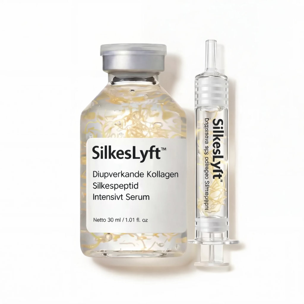 SilkesLyft™ | Djupverkande Kollagen Silkespeptid Intensivt Serum