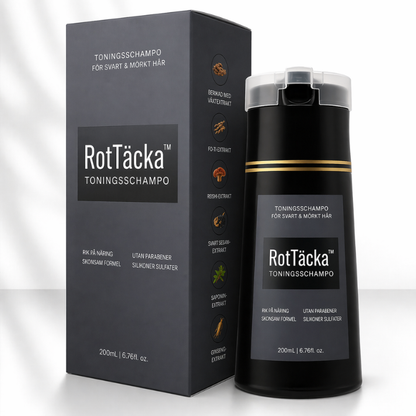 RotTäcka™ | Färgschampo helt fritt från ammoniak, väteperoxid och PPD