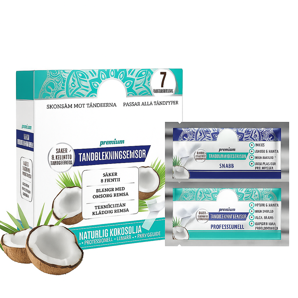 Lyxiga | Tandblekningsremsor