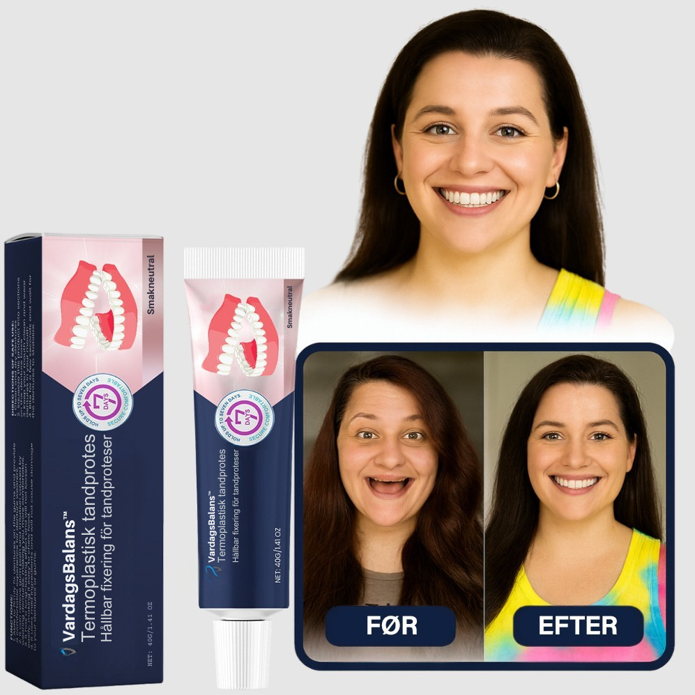 VardagsBalans proteslim | Säkert grepp utan daglig limning i upp till 3 dagar