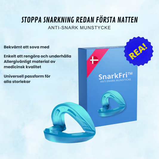 SnarkFri™ | ANTI-SNARK MUNSTYCKE