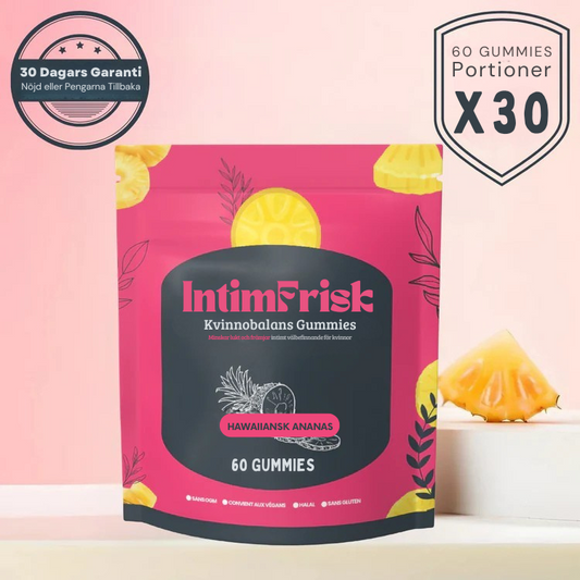 IntimFrisk - Gummibonbons för kvinnlig balans