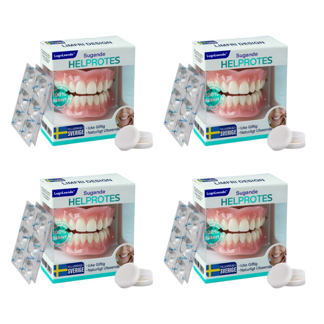 LugnLeende™ Suction-fit Komplett Tandprotes🦷🦷