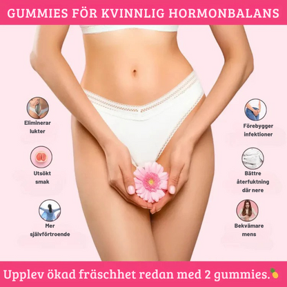 IntimFrisk - Gummibonbons för kvinnlig balans