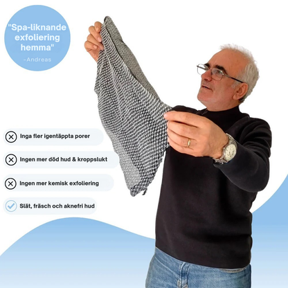 Lysterduk | EXFOLIERANDE ANTIBAKTERIELLT BADÖMENKLADE