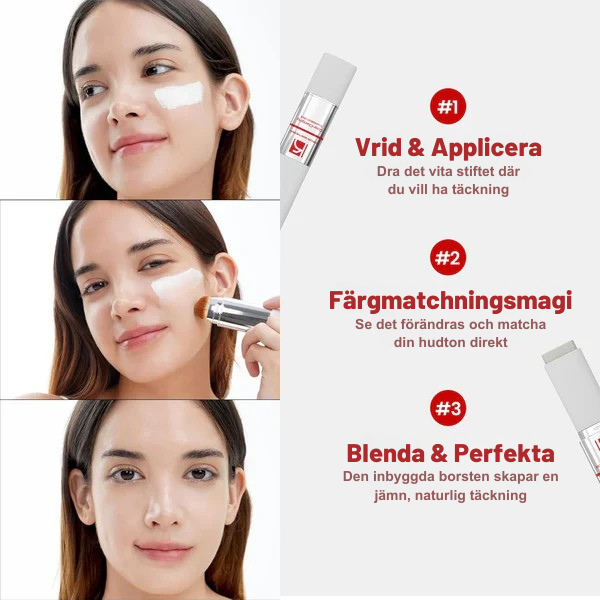 Skimra - förändrande foundationstift