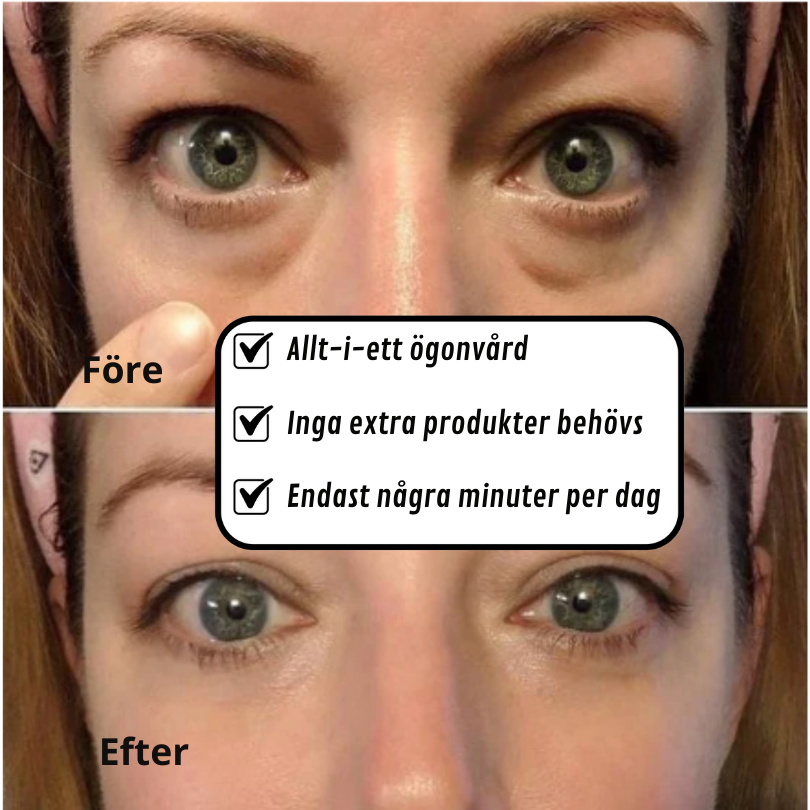 ÖgonGlans™ | Infraröd ögonvård för svullna ögon och mörka ringar