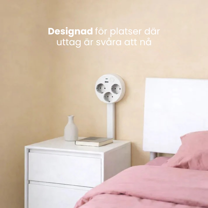 UttagsFlex™ | Enkel åtkomst till dolda eluttag
