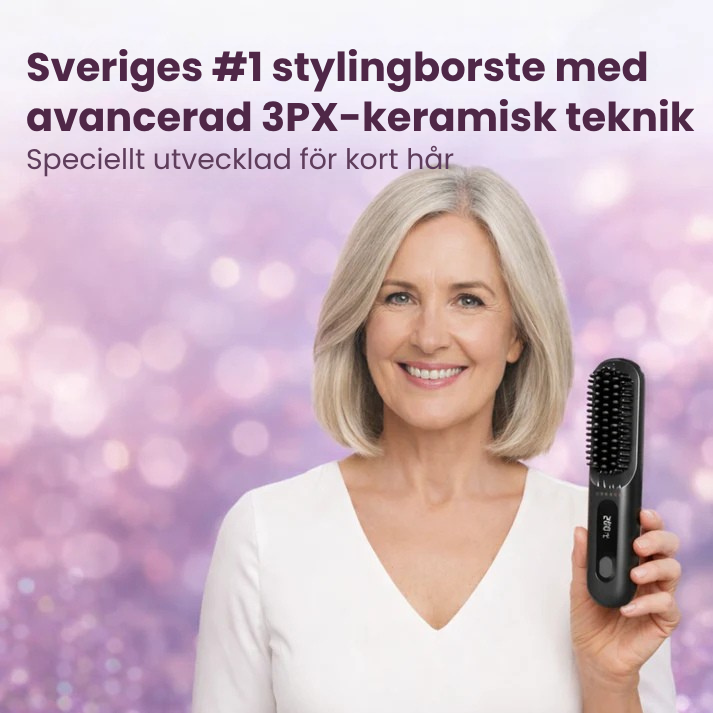 SlätBorste™ | Salongmjukt hår när som helst, var som helst