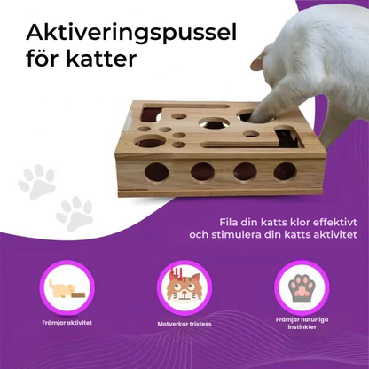 KattKlos Pusselbox™ | Stressfritt kattliv