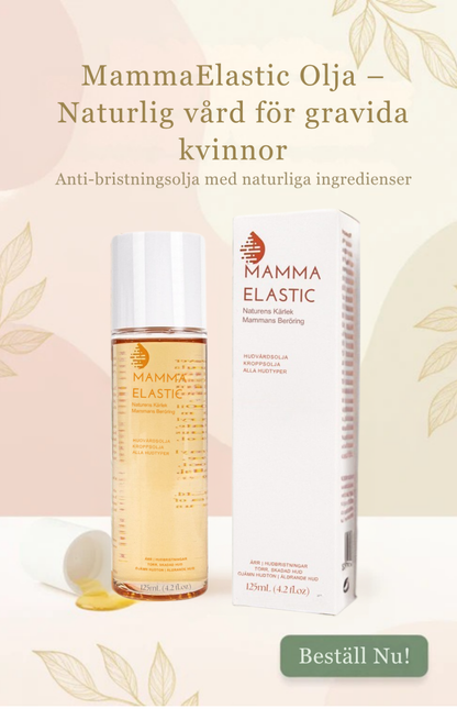 Mamma Elastic – Massageolja mot bristningar