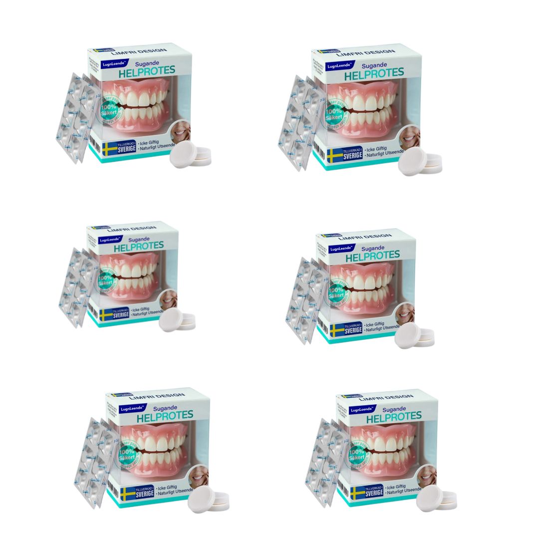 LugnLeende™ Suction-fit Komplett Tandprotes🦷🦷
