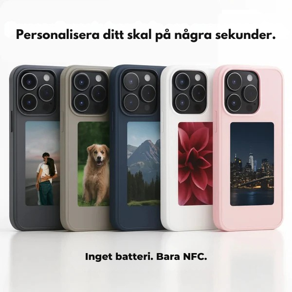 EnergiSkal™ | iPhone-fodral – med levande bild