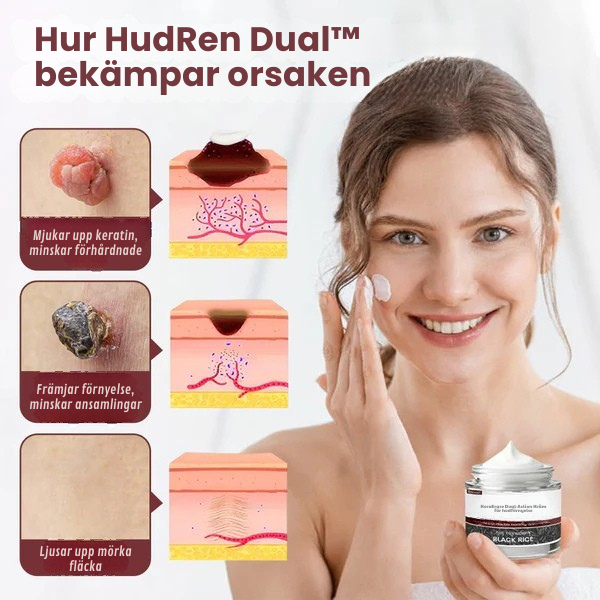 HudRen Dual™ | KeraErase Dual-Action Kräm för hudförnyelse