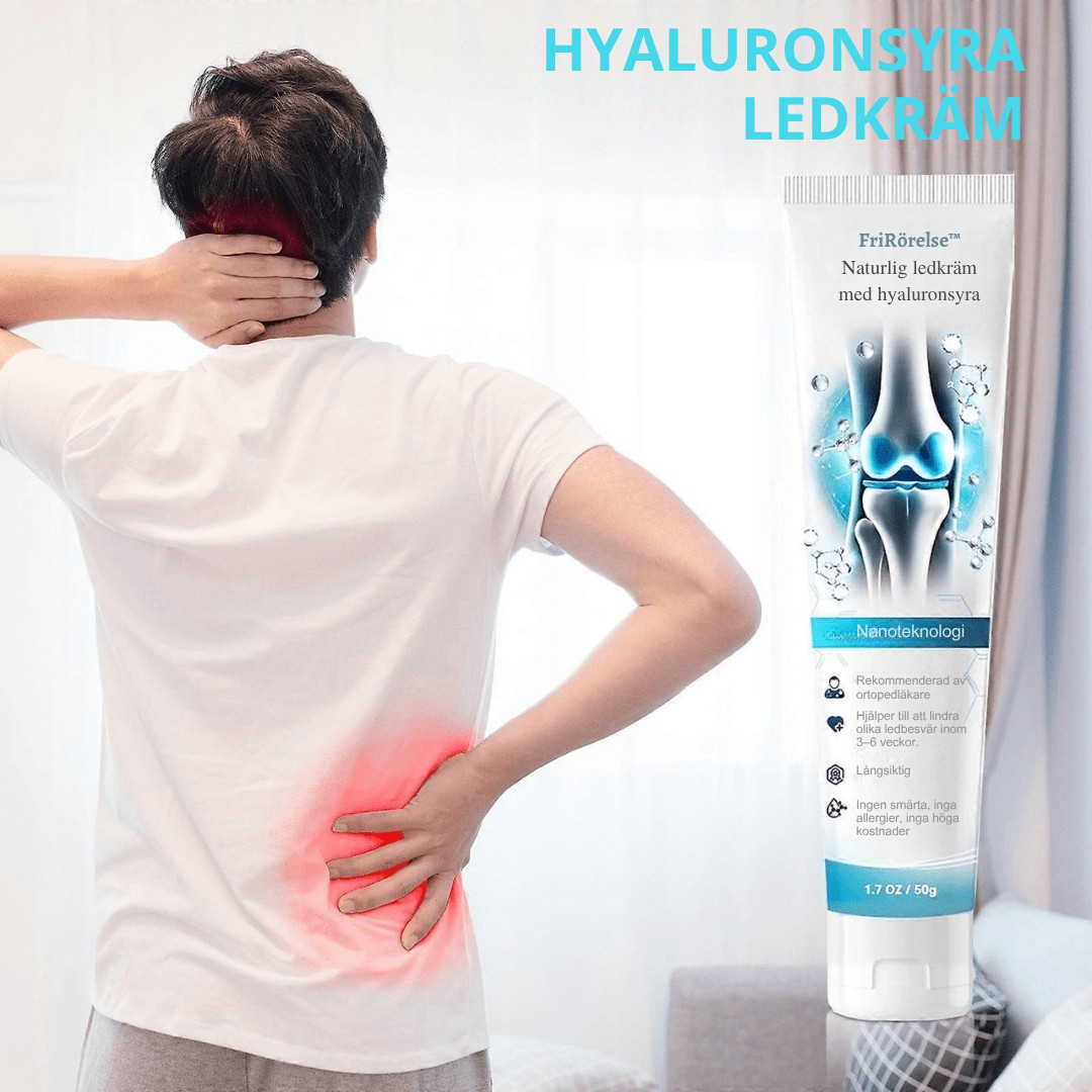 FriRörelse™ - Naturlig ledkräm med hyaluronsyra