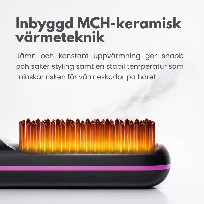 SlätBorste™ | Salongmjukt hår när som helst, var som helst