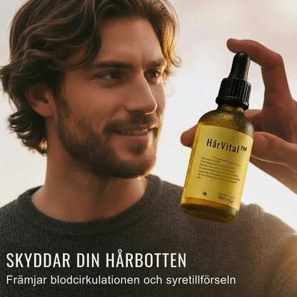 HårVital™ | Närande hårolja Som hjälper till att stimulera ny hårväxt och stärka hårsäckarna.