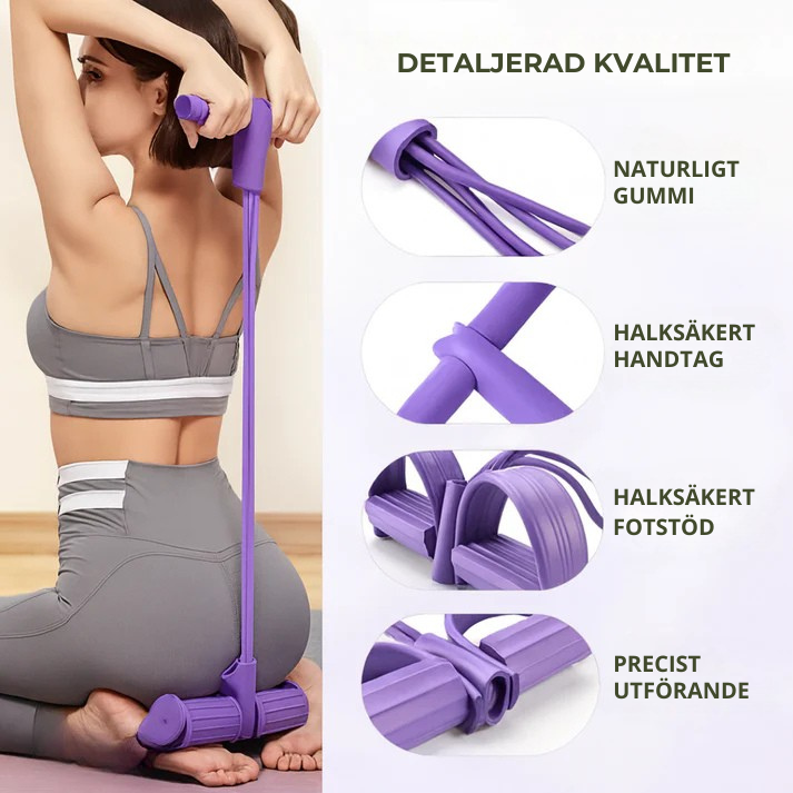 KraftBorste™ | Multifunktionellt träningsband för hela kroppen