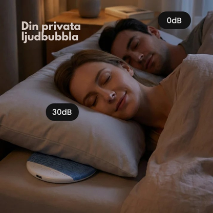 Drömkudde™ | Få ljudet precis under huvudet – utan obehag