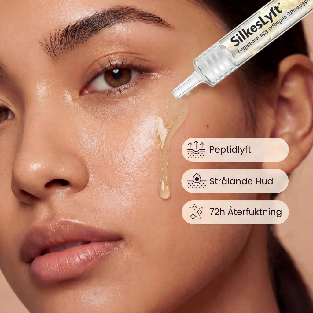 SilkesLyft™ | Djupverkande Kollagen Silkespeptid Intensivt Serum
