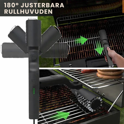 Grillrens pro™ | Trådlös elektrisk grillrengörare