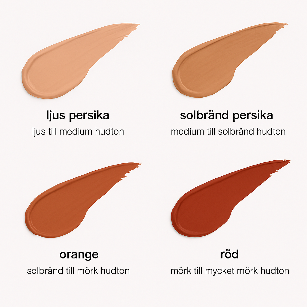 KlarLera | Ljusa upp • Korrigera • Täck