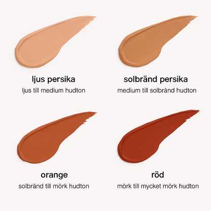 KlarLera | Ljusa upp • Korrigera • Täck