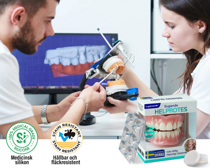 LugnLeende™ Suction-fit Komplett Tandprotes🦷🦷