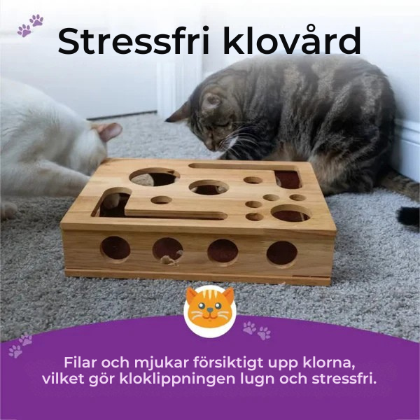 KattKlos Pusselbox™ | Stressfritt kattliv