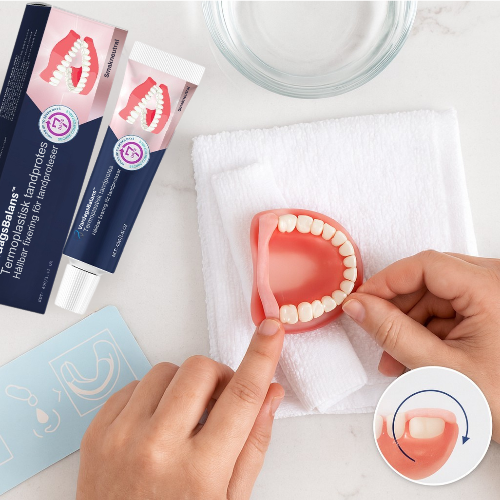 VardagsBalans proteslim | Säkert grepp utan daglig limning i upp till 3 dagar