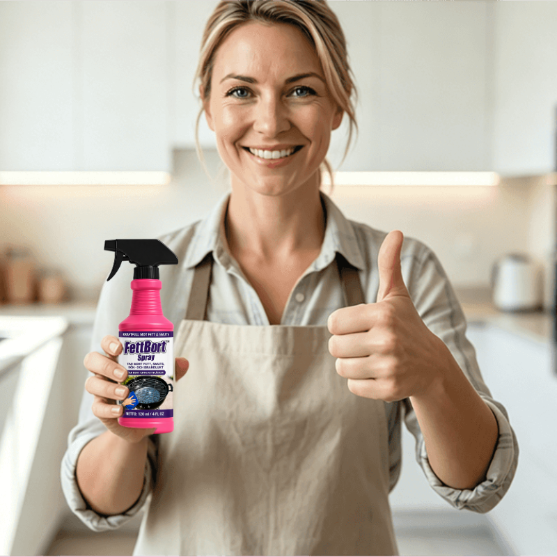 FettBort™ Spray | Tar bort fett, smuts, rök- och brandlukt
