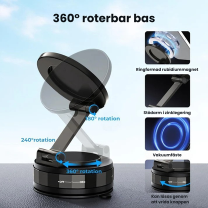 FlexiFäste™ | Magnetisk telefonhållare för bilen
