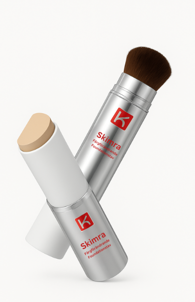 Skimra - förändrande foundationstift