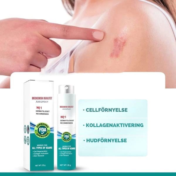 Avancerad ärrspray för alla typer av ärr ⚡️