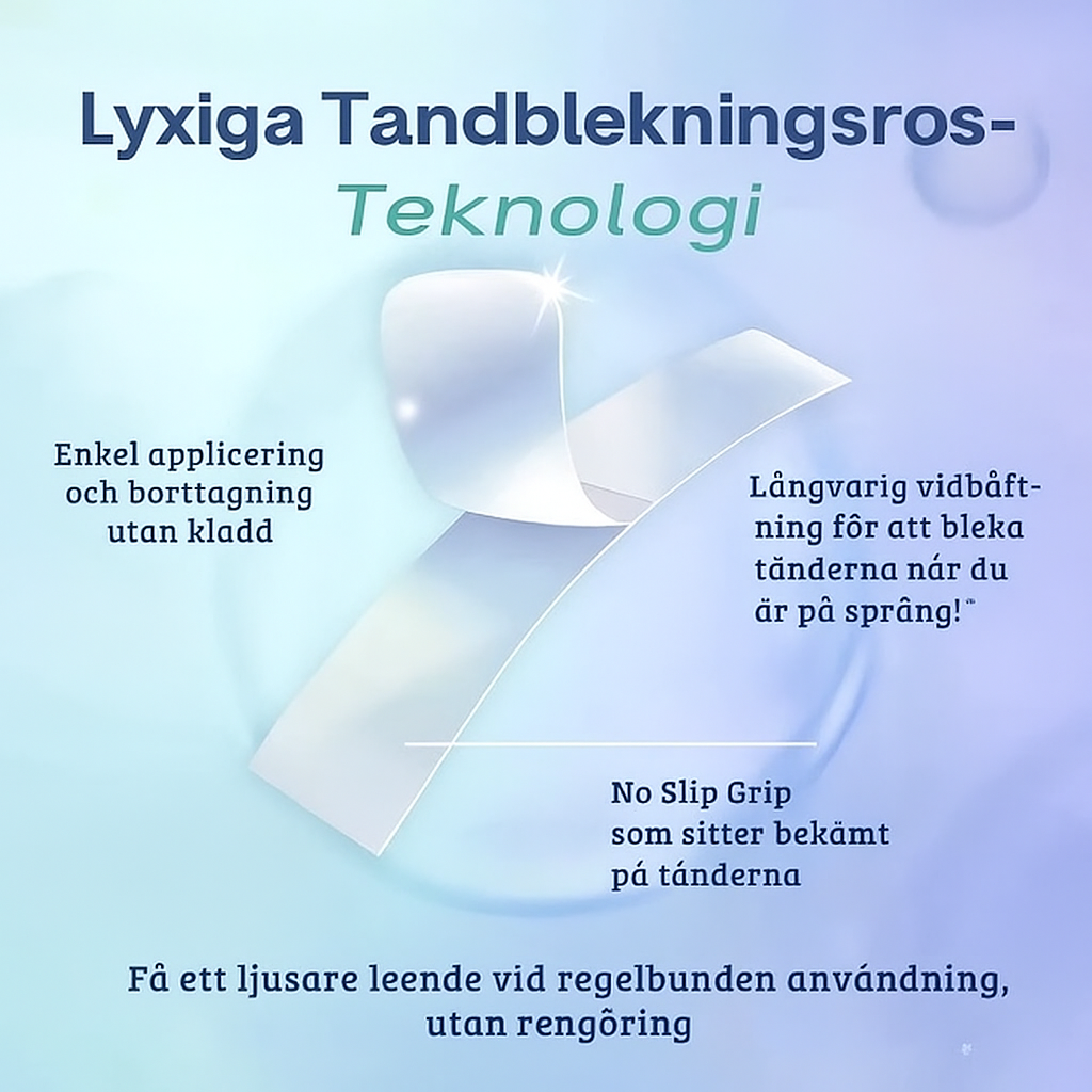 Lyxiga | Tandblekningsremsor