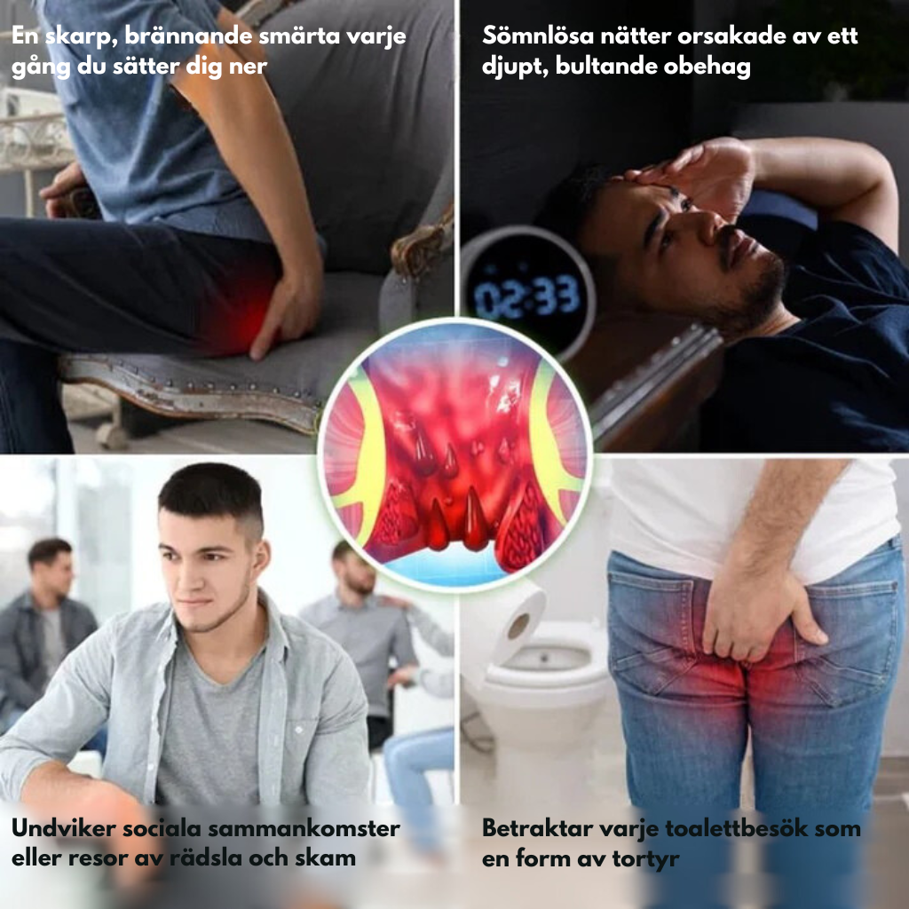 HemoFix | Snabbverkande örtbaserad spray för lindring av hemorrojder