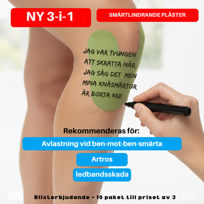 KnäLindra - Örtplåster för knäsmärta