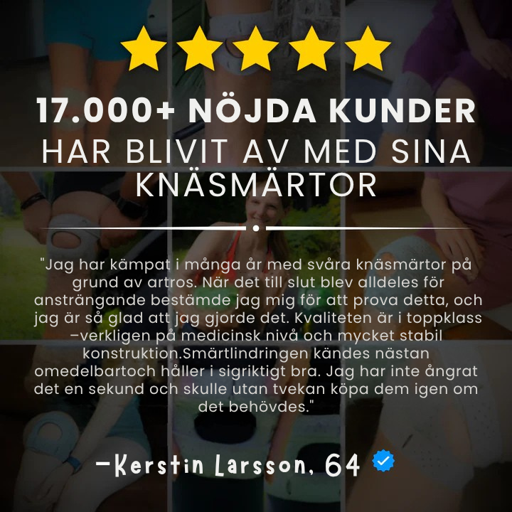 KnäKomfort Pro™ | Upplev kraften